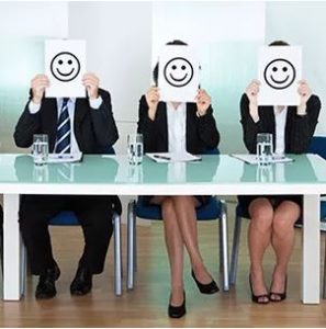 Happy employees