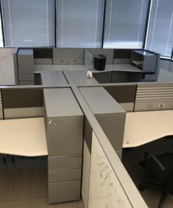 #167 Herman Miller Vivo with Glass Workstations