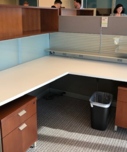 #201 Steelcase Montage Segmented Monolithic Workstations