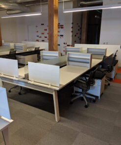 Alternative view of #233 Herman Miller Benching System