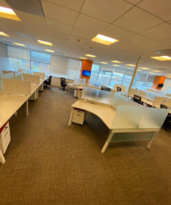Alternative view of #245 Teknion Benching Workstations