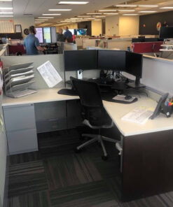 #248 Haworth Compose Workstation