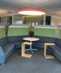 Soft-seating with Acoustical Paneling
