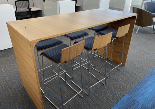 #374 Arcadia Wood Hightop Tables
