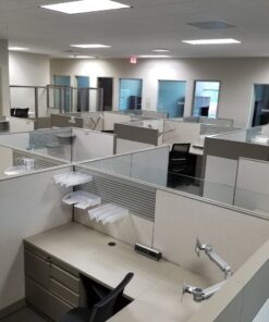 Alternative view of #425 Herman Miller Ethospace Workstation