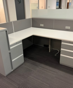 #444 Nol Teknion Leverage Workstation